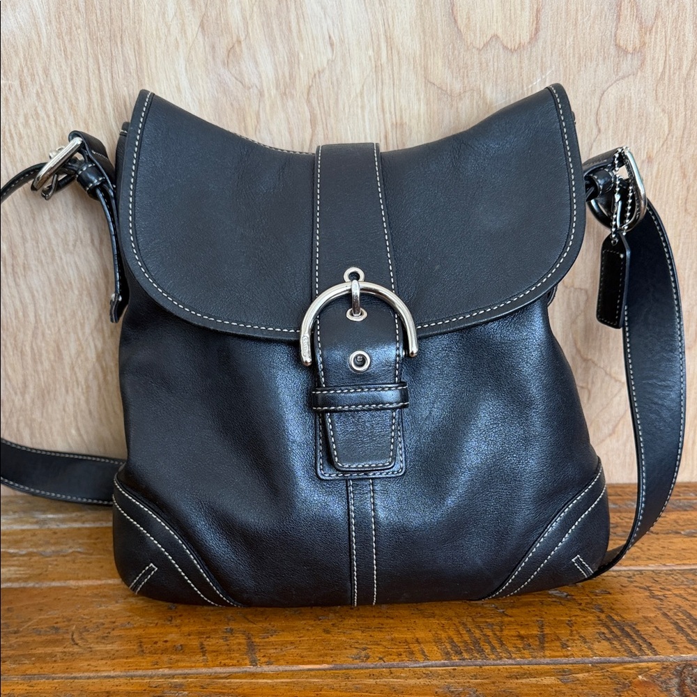Coach Vintage Soho Flap Crossbody Bag (Style #9480). - Gem